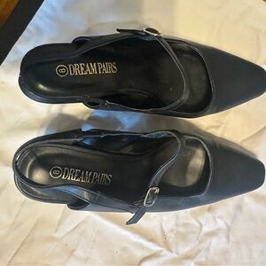 Dream Pairs Black Heels Elegant Design